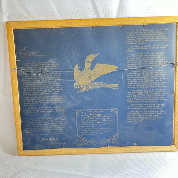 Wise Guys signed and numbered print By Geoffrey David Markovich framed - Picture 6 of 11